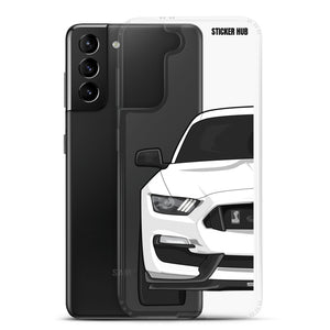 White Mustang GT350 - Samsung Case