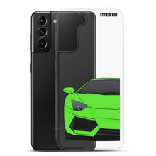 Load image into Gallery viewer, Green Lamborghini Aventadoor - Samsung Case