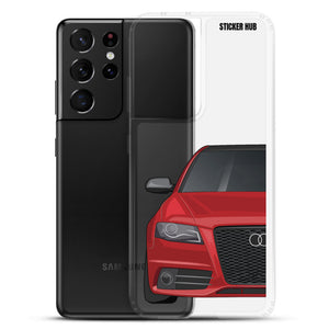 Brilliant Red B8 Audi S4 - Samsung Case