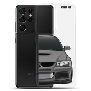 Gray Mitsubishi Evo - Samsung Case