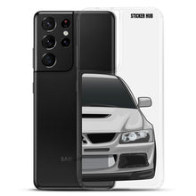 Load image into Gallery viewer, Silver Mitsubishi Evo - Samsung Case