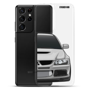 Silver Mitsubishi Evo - Samsung Case