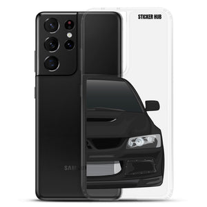 Black Mitsubishi Evo - Samsung Case