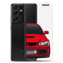 Load image into Gallery viewer, Red Mitsubishi Evo - Samsung Case