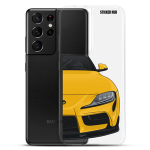 Yellow MKV Toyota Supra - Samsung Case