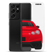 Load image into Gallery viewer, Solid Red R35 Nissan GTR - Samsung Case