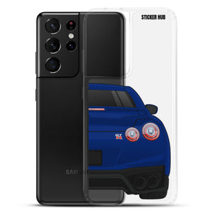 Deep Blue R35 Nissan GTR - Samsung Case