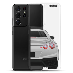 Silver R35 Nissan GTR - Samsung Case