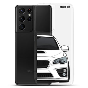 White 15-17 Subaru WRX STI - Samsung Case