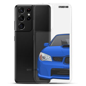 WR Blue 06-07 Subaru WRX STI - Samsung Case