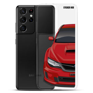 Red 09-14 Subaru WRX STI - Samsung Case