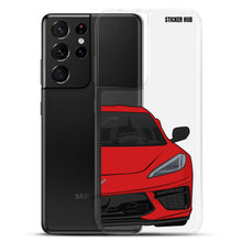 Load image into Gallery viewer, Torch Red C8 Corvette - Samsung Case