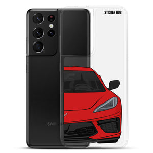 Torch Red C8 Corvette - Samsung Case