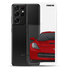 Load image into Gallery viewer, Crystal Red C7 Corvette Stingray - Samsung Case