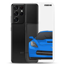 Load image into Gallery viewer, Laguna Blue C7 Corvette Stingray - Samsung Case