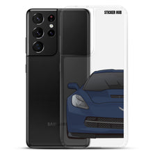 Load image into Gallery viewer, Night Race Blue C7 Corvette Stingray - Samsung Case