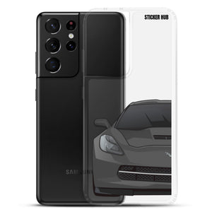 Gray C7 Corvette Stingray - Samsung Case