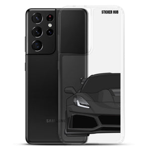 Black C7 Corvette Zr1 - Samsung Case