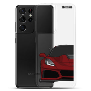 Long Beach Red C7 Corvette Zr1 - Samsung Case