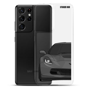 Gray C7 Corvette Z06 - Samsung Case