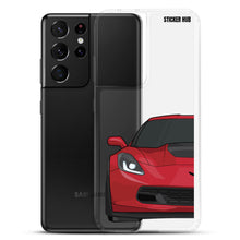 Load image into Gallery viewer, Torch Red C7 Corvette Z06 - Samsung Case