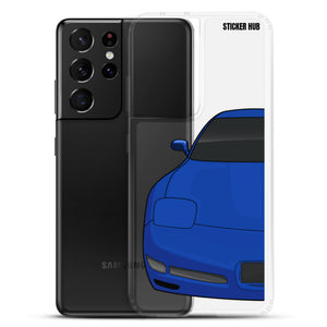 Electron Blue C5 Corvette Z06 - Samsung Case