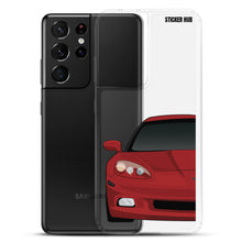 Load image into Gallery viewer, Monterey Red C6 Corvette - Samsung Case