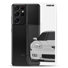 Load image into Gallery viewer, Silver C6 Corvette Z06 - Samsung Case