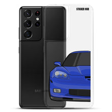 Load image into Gallery viewer, LeMans Blue C6 Corvette Z06 - Samsung Case