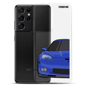 LeMans Blue C6 Corvette Z06 - Samsung Case