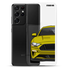 Load image into Gallery viewer, Yellow 18-21 Mustang 5.0 - Samsung Case