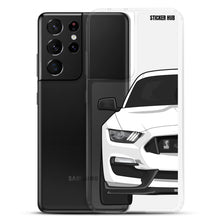 Load image into Gallery viewer, White Mustang GT350 - Samsung Case