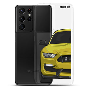 Yellow Mustang GT350 - Samsung Case