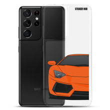 Load image into Gallery viewer, Orange Lamborghini Aventadoor - Samsung Case