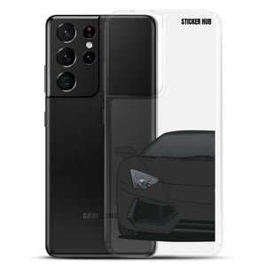 Black Lamborghini Aventadoor - Samsung Case