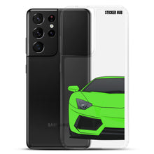 Load image into Gallery viewer, Green Lamborghini Aventadoor - Samsung Case