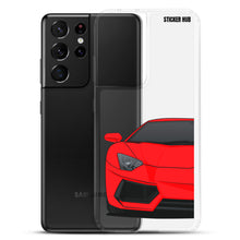 Load image into Gallery viewer, Red Lamborghini Aventadoor - Samsung Case