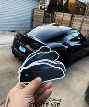 Load image into Gallery viewer, Cartoon Stickers + Digital Drawing - Your Exact Car