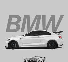 Load image into Gallery viewer, Cartoon Stickers + Digital Drawing - Your Exact Car