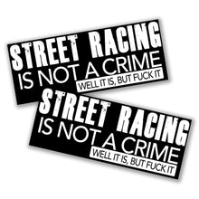 Load image into Gallery viewer, Street Racing Sticker - 2 PACK