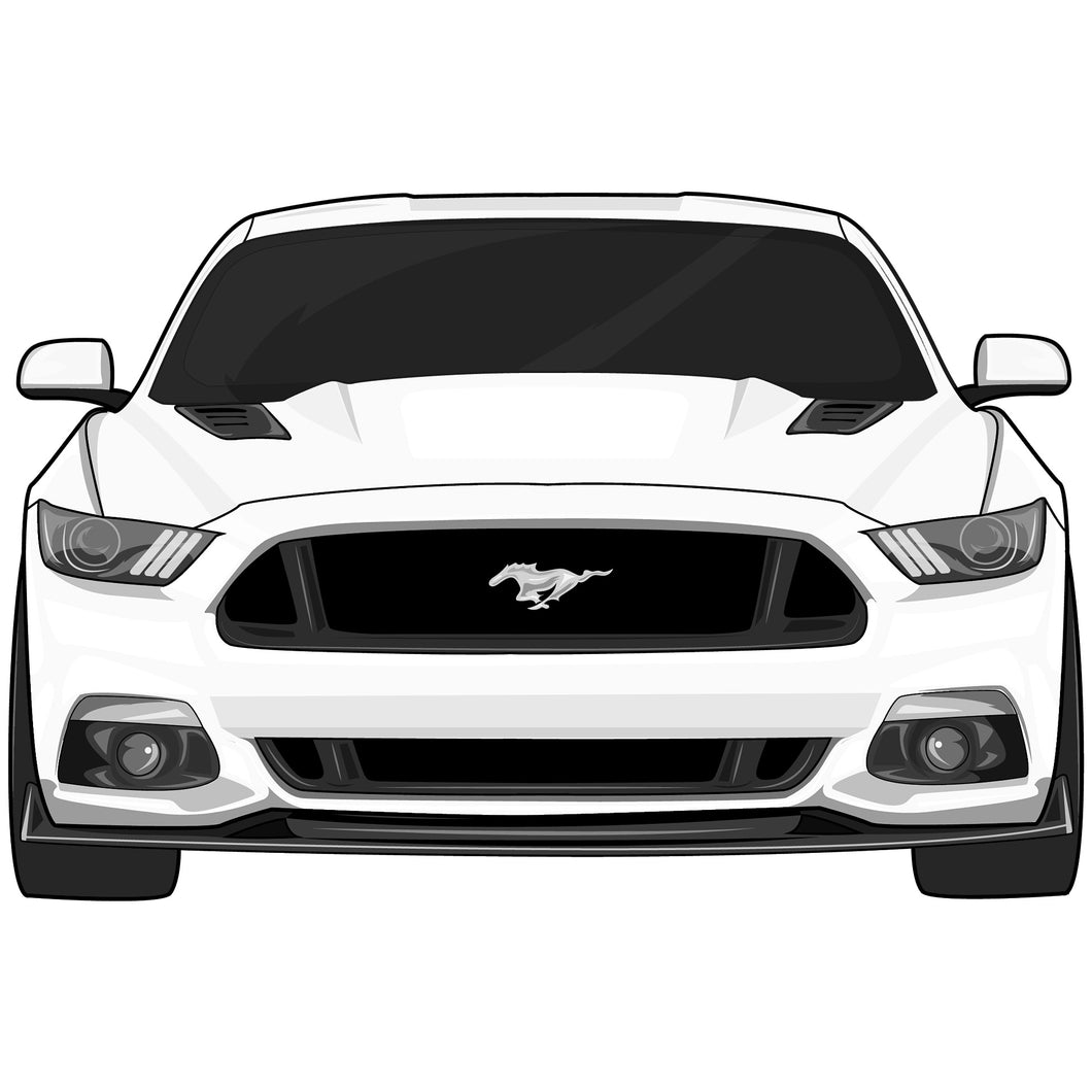 2015-2017 Mustang 5.0 Stickers